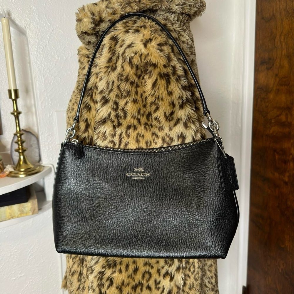 Coach black shoulder bag / crossbody bag
